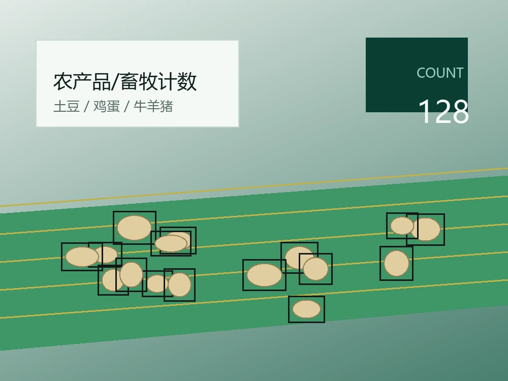 农产品视觉计数